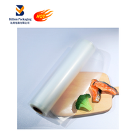 Sachet sous vide thermoscellable en NYLON/PP imprimé en gravure transparente - Résistant à 105 degrés - Compatible congélateur et micro-ondes - Pour saucisses et biscuits