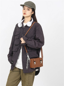New High Quality Advanced Sense Crossbody One <b>Shoulder</b> Fashion <b>Small</b> Square Box Men's <b>Bags</b> - Product Image 3