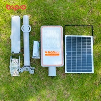 Nuevo Panel Solar Monocristalino de 600W, Lámpara Solar LED de Aluminio para Exteriores, Programa de Ingeniería para Alumbrado Público