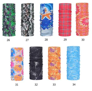 Fashion breathable high elasticity seamless bandana neck tube scarf bandana skull for party ANT5PPE