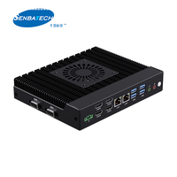 SXC-FP530 R2314 double RJ45 Lan DDR4 4K affichage 2 COM USB-C SIM TPM ordinateur industriel AMD sans ventilateur