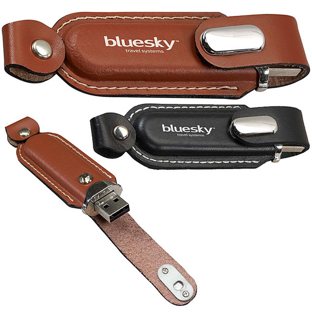 Company Christmas Gifts USB Flash Drive With Keyring Customized Fancy PU Leather USB Key Drive Luxury Gifts Usb Pen Drive