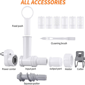 อุปกรณ์ทำพาสต้า KitchenAid แบบ 6 in 1 สำหรับเครื่องผสม<span class=keywords><strong>อาหาร</strong></span>แบบตั้งโต๊ะ <span class=keywords><strong>ทำ</strong></span>เส้นพาสต้าโฮมเมดสดๆ อุปกรณ์เสริมสำหรับ<span class=keywords><strong>ทำ</strong></span>สปาเก็ตตี้ - Product Image 6