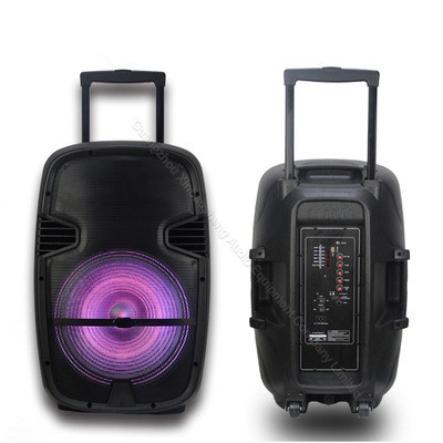 15 Inch Active Professional Stage Pair Big BT Speakers Outdoor Good Sound Karaoke Home Theatre System