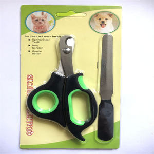 कम कीमत फैक्टरी थोक पेशेवर पालतू कुत्ते नाखून क्लिपर ग्रोमिंग कैंची किट - Product Image 4
