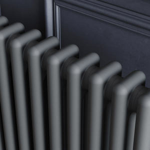 Style européen en <span class=keywords><strong>fonte</strong></span> Anthracite Horizontal Home Chauffe-eau mural <span class=keywords><strong>Radiateur</strong></span> à 2 colonnes Design graphique en gros - Product Image 4