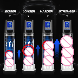 Dispositivo de Alargamiento de Pene Masculino con Pantalla Digital, Bomba de Vacío, Masturbador, Copa de Succión para Masturbación - Product Image 3