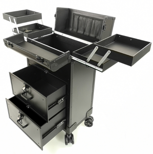Factory High Capacity Tattoo Trolley Suitcase Portable Rolling <b>Workstation</b> for Tattoo Artist Travel Use - Product Image 1