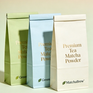 Sachet Doypack Kraft thermoscellable à soufflet latéral - Emballage biodégradable pour céréales, flocons d'avoine et <span class=keywords><strong>granola</strong></span> - Product Image 4
