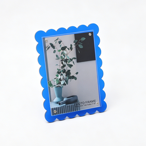 Custom Magnetic Acrylic <strong>Photo</strong> <strong>Frame</strong> with Hidden Stand 3.5x5 4x6 5x7 Custom Colors for Desktop Display OEM - Product Image 3