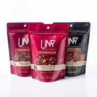 Sachet Doypack Refermable Anti-Odeur Personnalisé à Faible MOQ, Biodégradable, Qualité Alimentaire, Emballage Plastique pour 500g de Fruits Secs