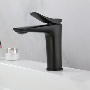 CE Classic Basin Sink Faucet Black Gun Grey Taps Single Handle 59-1 Brass Basin Faucet - Product Image 1