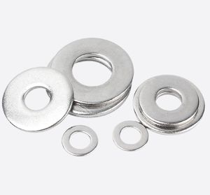 LeGood 316 Arandelas planas de acero inoxidable 8mm ID 24mm OD 2mm de espesor - Product Image 3