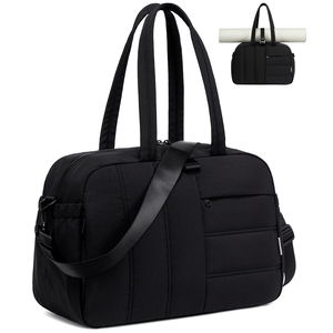 가볍고 부드러운 귀여운 패딩 방수 토트백 여성 퀼트 노트북 숄더백 휴대용 핸드백 요가 피트니스 운동 여행 가방 - Product Image 2