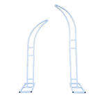 <span class=keywords><strong>Flores</strong></span> artificiales rosas blancas del fabricante para boda, decoración de graduación de Navidad, arco de boda, arreglo Floral, escenario de fiesta - Product Image 6