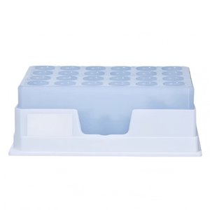 Boîte isotherme en plastique PCR à 96 trous pour basse température (-21°C) avec indication automatique de la température pour support de tubes PCR de 0,2 ml et 0,5 ml - Product Image 1