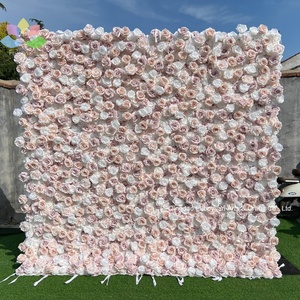Fondo <span class=keywords><strong>de</strong></span> Pared <span class=keywords><strong>de</strong></span> Rosas Artificiales 3D Realistas <span class=keywords><strong>de</strong></span> Primera Calidad para Bodas, Despedidas <span class=keywords><strong>de</strong></span> Soltera y Fiestas - Product Image 6