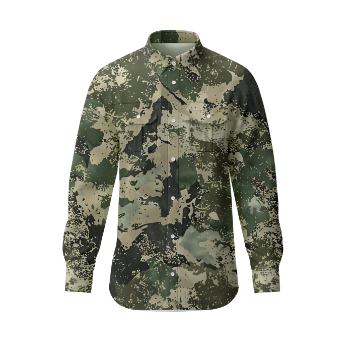 Camuflaje verde oscuro