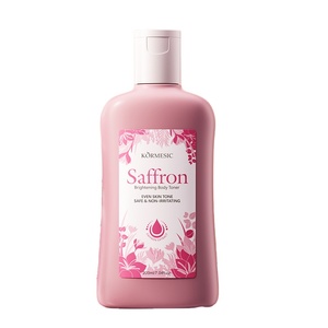 Tónico Facial y Corporal Aclarante KORMESIC con Certificación Bpom, 200 ml, Aclara Manchas, Unifica el Tono, Seguro y Suave, con Azafrán - Product Image 1