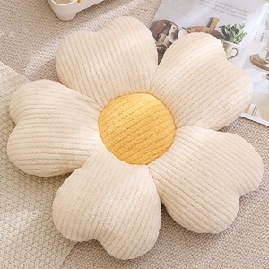 Almohada de girasol para asiento de niños, almohada de asiento para ventana de Bahía, flor rosa - Product Image 3
