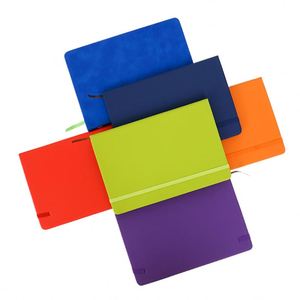Libreta de Cuero PU A5 con Logotipo Personalizado a Precio de Fábrica, Diario, Cuaderno, Bloc de Notas con Correa Elástica y Bolígrafo - Product Image 3