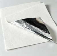Papier sulfurisé double face recyclable, enduit de cire, en aluminium, pour cuisson, sandwichs, emballage alimentaire, burgers, biscuits, pizzas, rouleaux, personnalisé