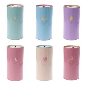 하이 퀄리티 골드 공급 업체 사용자 정의 돈 절약 아이를위한 주석 상자 돼지 저금통 - Product Image 5