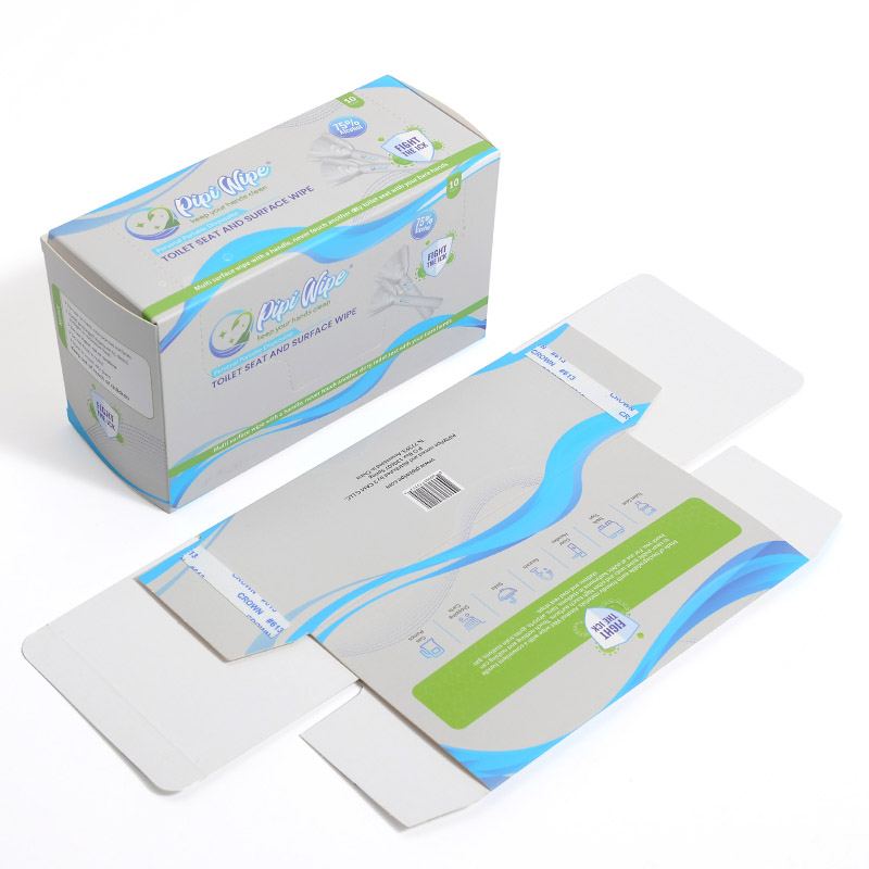 Custom Colorful Printing 350gsm Paperboard White Card Paper Packaging Box
