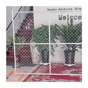 Barrière de sécurité portable pour le marché américain, panneau de clôture temporaire en chaîne de qualité construction - Product Image 2