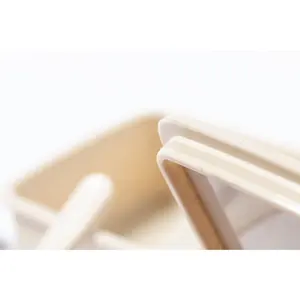 Boîte à lunch en PP avec couverts gadgets personnalisés - Product Image 3