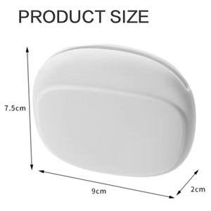 Portable <b>Waterproof</b> Durable Silicone Earbud Case Mini <b>Cable</b> Organizer Wired Earphones Charger <b>Cables</b> Tangle-Free Storage Bag - Product Image 2