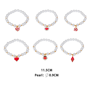 Toptan dekore inci köpek kedi kolye - Product Image 4