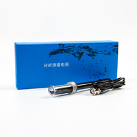 Sonde de capteur de pH non rechargeable KUONGSHUN pour l'industrie des piscines, l'industrie manufacturière et les laboratoires, avec connecteur BNC