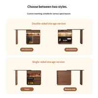 Table de bar télescopique moderne et minimaliste en bois d'hévéa, style îlot étroit, pour petits espaces domestiques, référence BZ002 (Stock US)