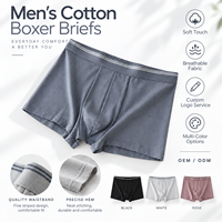 ZHENGPIN Boxers pour hommes en spandex extensible, respirants et doux, avec logo personnalisé OEM, en stock, avec ceinture élastique