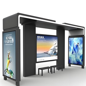 Modernas Paradas de Autobús Públicas para Exteriores, Aptas para Zonas Urbanas y Rurales, Equipadas con Generación de Energía Solar - Product Image 2