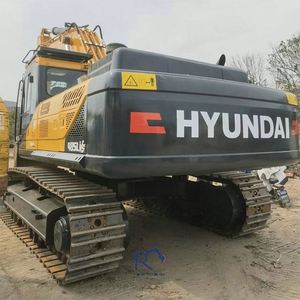 Excavatrice Hyundai 485 d'occasion, 48 tonnes, équipement de construction lourd avec moteur, rapport et inspection vidéo fournis, à vendre - Product Image 5