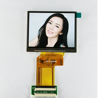 3.5 pouces écran tactile transflectif TFT IPS 640x480 54PIN Module d'affichage LCD rétroéclairage LED affichage interactif 250-1000 Nits
