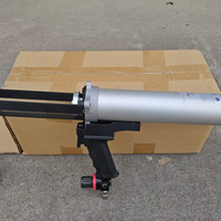 Pistolet pneumatique à deux composants coaxiaux 380 ml 5:1/10:1 pour la distribution de colle
