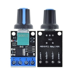 10A 5V12V電圧レギュレーターPWMDCモータースピードコントローラーガバナー無段階スピードレギュレーターLED調光器パワーコントローラー - Product Image 5