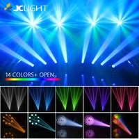 Projecteur de scène à tête mobile JC de haute qualité 380W, faisceau lumineux, projecteur Gobo, DMX 512, double prisme, lumière à faisceau mobile