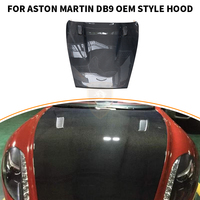 Capot de voiture en fibre de carbone de style OEM pour Aston Martin DB9, capot moteur avant, pièces de voiture