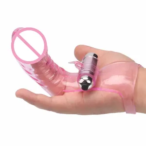 Alat pijat wanita Masturbator pribadi pemijat G Spot pijat klitoris mainan seks wanita Lesbian orgasme Vibrator lengan jari