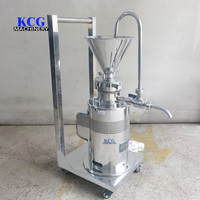 Moteur de broyeur colloïdal vertical en acier inoxydable pour base de fondue, pâte de haricots, beurre de cacahuète, équipement de cuisson, capacité 100L