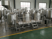 Équipement de brassage de bière commerciale 1000L usine de bière