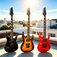 China Hot Sale Factory Direct Electric Guitar Professional Musical Instrument Adult Guitar High Quality 6-string Electric Guitar