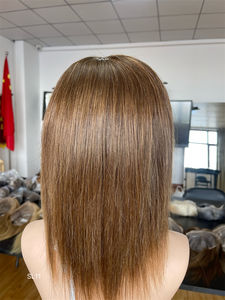 Cabello Humano Virgen Europeo Certificado, Rubio Transparente para Peluca Médica de Encaje Completo, Proveedor en Stock, Envío Gratis - Product Image 5