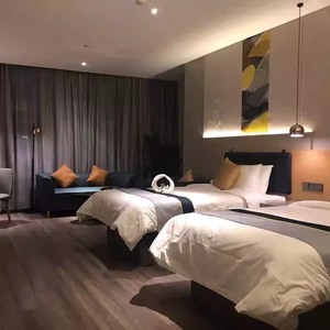 Modern Hotel Bedroom Furniture Set <b>with</b> King Size Bed TV Stand Nightstands <b>Desk</b> - Luxury Apartment Furniture Commercial Suite - Product Image 3