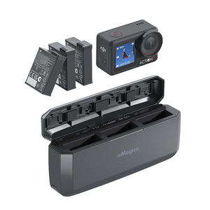 AMagisn Banco de energía de carga rápida para DJI <span class=keywords><strong>OSMO</strong></span> Action5Pro Cargador de batería Caja de cargador rápido con capacidad de 7710mAh - Product Image 1