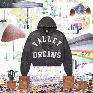 Nouvelle Arrivée 2026 – Sweat à Capuche Zippé Homme Hiver 360g en Molleton 100% Coton Respirant, Style Y2K Personnalisé avec Broderie, Collection Streetwear - Product Image 2
